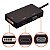 Adaptador de Video 3 em 1 DisplayPort x Hdmi Femea / Dvi Femea / Vga Femea - Imagem 1