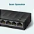 Switch Gigabit 08 Portas (100/1000Mbps) TP-Link LS1008G - Imagem 5