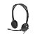Fone Headset Logitech H111 Cabo 2,35m Plug P3 3,5mm - PN: 981-000612 - Imagem 1