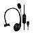 Fone de Ouvido Headset Fortek Office FK 731A Preto - Plug USB - Imagem 1