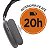 Fone de Ouvido Headset Bluetooh 5.1 ELG com Microfone Entrada Micro USB + Áudio P2 - EPB-MAX5BK - Imagem 2