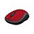 Mouse Sem Fio Logitech M185 USB Vermelho - 910-003635 - Imagem 3