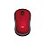 Mouse Sem Fio Logitech M185 USB Vermelho - 910-003635 - Imagem 2