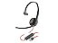 Fone de Ouvido Headset Plantronics Mono-auricular Poly Blackwire C3210 - Plug USB - Imagem 1