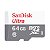 Cartão de Memória Micro SDXC Ultra 64Gb 100MB Sandisk C/ Adaptador SDSQUNR-064G-GN3MA - Imagem 1