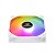 Cooler 120X120X25Mm Led Fan F9-L260WH Argb Branco C3Tech - Imagem 4
