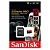 Cartao de Memoria 32GB microSD Sandisk Extreme Pro V30 U3 4K UHD 100MB/6 - SDSQXCG-032G-GN6MA - Imagem 2