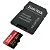 Cartao de Memoria 32GB microSD Sandisk Extreme Pro V30 U3 4K UHD 100MB/6 - SDSQXCG-032G-GN6MA - Imagem 3