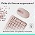 Kit Teclado e Mouse Sem Fio Logitech Bluetooth MK250 Rosa USB -920-013518 - Imagem 5