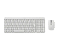 Kit Teclado e Mouse Sem Fio Logitech Bluetooth MK250 Branco USB -920-013517 - Imagem 3