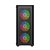 Gabinete Liketec Gamer Storm Mesh 305-3 Mid Tower Vidro Temperado ARGB C/3 Fans - Preto - LC-AT-STORM-01 - Imagem 2