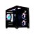 Gabinete Liketec Cube Kirra C270B RGB 4X Fan 240m Vidro Temperado - Preto - LC-AT-STORM-02 - Imagem 2