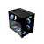 Gabinete Liketec Cube Kirra C270B RGB 4X Fan 240m Vidro Temperado - Preto - LC-AT-STORM-02 - Imagem 4
