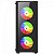 Gabinete Gamer Liketec Sigma, Mid Tower, Vidro Temperado, ATX, Sem Fonte, Com 3 Fans Preto - Imagem 4