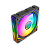 Cooler 120X120X25Mm Fan ARGB Liketec Puzzle Preto LK-PUZZLE-2025 - Imagem 3