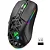 Mouse Gamer sem Fio Wireless Fortrek Striker Air Preto - Imagem 3