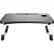Mesa para Notebook Portátil Fortrek Lapdesk com Gaveta Embutida Preto - Imagem 1
