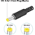 Fonte de uso Geral 12V 3A Pino 4.0X1.7mm - Imagem 2