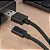 Cabo USB-A Para USB-C Fortrek U111 1 Metro Preto - Imagem 3