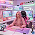 Cadeira Gamer Mymax MX7 Preto e Rosa MGCH-002V1/PK - Imagem 2