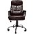 Cadeira de Escritório Presidente Deluxe PU Giratoria Tabaco MAXOFFICE MOCH-TBD/BN - Imagem 3