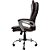 Cadeira de Escritório Presidente Deluxe PU Giratoria Tabaco MAXOFFICE MOCH-TBD/BN - Imagem 4