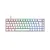 TECLADO MECANICO AKKO MODELO 3068S BRANCO SWITH ORANGE - Imagem 3