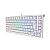 TECLADO MECANICO AKKO MODELO 3068S BRANCO SWITH ORANGE - Imagem 3