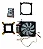Cooler para Processadores Intel e AMD Dex RGB Duplo Preto- DX-9500 - Imagem 4