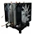 Cooler para Processadores Intel e AMD Dex RGB Duplo Preto- DX-9500 - Imagem 2