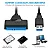 Adaptador Conversor USB 3.0 para HD e SSD 2,5" e 3,5" FY-0774 - Imagem 4