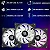 Cooler 120X120X25Mm Kit com 3 Fan RGB com controlador  G-VR346K REVENGER - Imagem 4