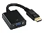 Adaptador Conversor de Video Displayport x VGA - Shinka AT-DP-VGA - Imagem 1