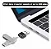 Adaptador Conversor USB-C Femea x USB2.0 Macho OTG - Imagem 3