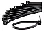 Abraçadeira Nylon 7,6 X 400mm C/100 Unidades Preta - Imagem 4