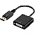 Adaptador Conversor DisplayPort Macho x Dvi 24+5 Femea - Imagem 2