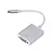 Adaptador Conversor USB-C x VGA Femea - Imagem 1