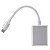 Adaptador Conversor USB-C x VGA Femea - Imagem 2