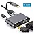 Adaptador Conversor USB-C x VGA HDMI Shinka AT-TPC-HD+VGA - Imagem 3
