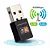 Adaptador Wireless USB Nano Dual Band 2.4/5Ghz 600Mbps - Imagem 3