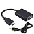 Adaptador de Video HDMI Macho para VGA Femea + Audio P2 - Imagem 3