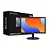 Monitor 15.4" Bluecase 1280x800 60Hz Hdmi+Vga - Vesa BM154I1HVW - Imagem 1