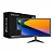 Monitor 21,5" Bluecase Full HD 1920X1080 75Hz  Vesa Hdmi+Vga - BM22S1HVW - Imagem 1