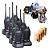 Radio Comunicador Baofeng BF-777S 16 Canais 5W 6km UHF/VHF/FM Walkie Talkie - Imagem 5