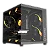 Gabinete Gamer Pcyes Forcefield Mini Black Vulcan - Gffmnbv - Imagem 1