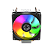 Cooler para processador Pcyes Tundra 90 Black Vulcan Led Rainbow Tdp 115W - Actbka90 - Imagem 2