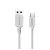 Cabo Para Celular Tablet Carregamento Usb A 2.0 Macho P/ Usb Tipo-C - Branco - 50 Cm - Puacb-05 - Imagem 3