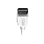 Cabo Para Celular Tablet Carregamento Usb A 2.0 Macho P/ Usb Tipo-C - Branco - 50 Cm - Puacb-05 - Imagem 5