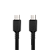 Cabo Para Celular Carregamento Usb Tipo-C P/ Usb Tipo-C 2.0 - Preto - 1 Metro - Pucp-01 - Imagem 3