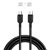 Cabo Para Celular Carregamento Usb Tipo-C P/ Usb Tipo-C 2.0 - Preto - 1 Metro - Pucp-01 - Imagem 2